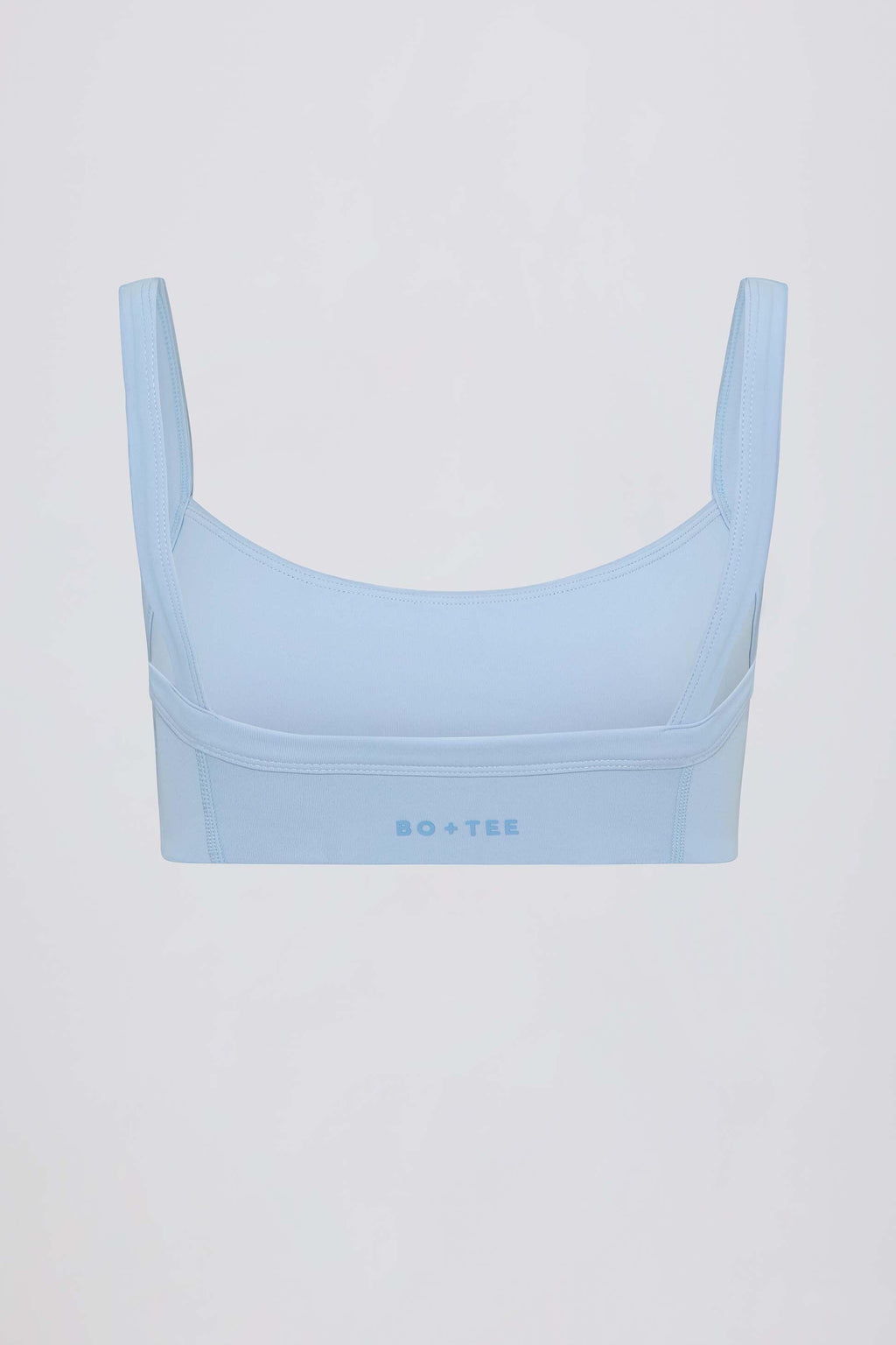 Soft Active Seam-detail Sports Bra In Sky