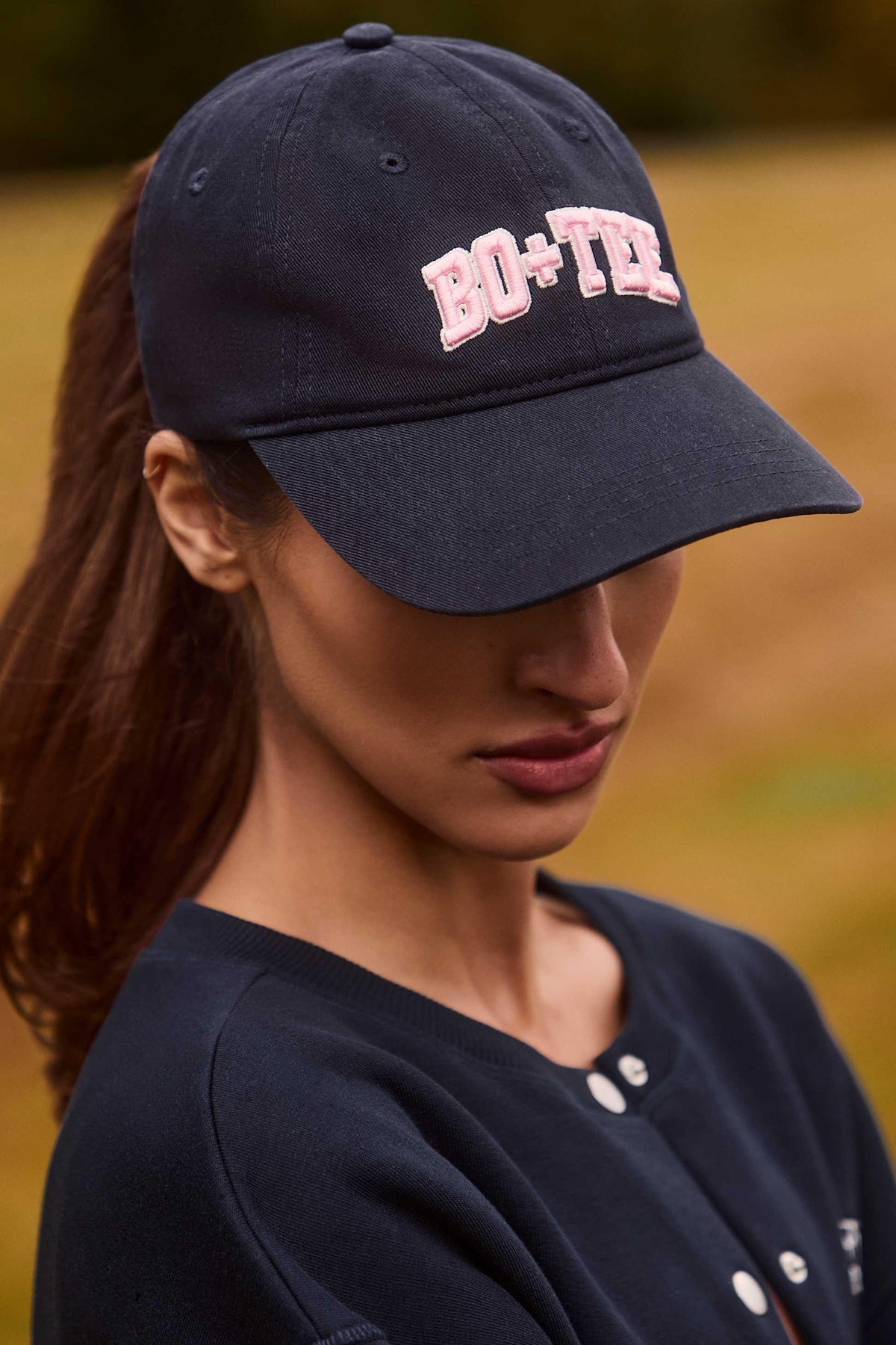 Baseball Cap In Classic Navy