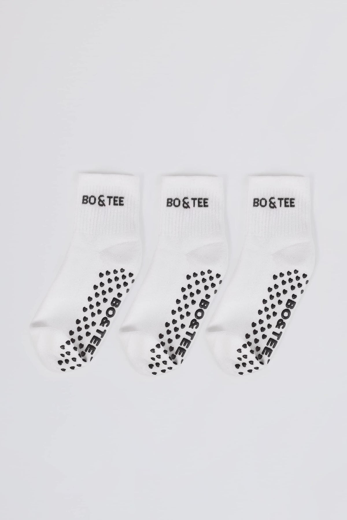 Pilates 3-pack Socks Bundle In White